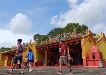 Vihara Dharma Sasana yang sudah berusia sekitar 300 tahun, sebagai vihara tertua di Tanjungpinang.