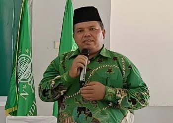 Ketua Pengurus Cabang Nahdlatul Ulama (PCNU) Kota Tebing Tinggi, H. Tagor Mulia Siregar