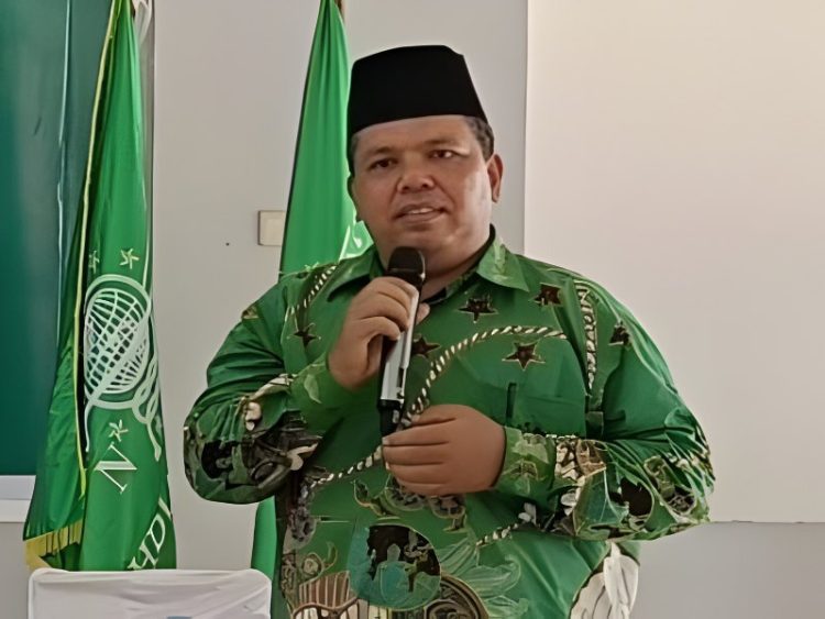 Ketua Pengurus Cabang Nahdlatul Ulama (PCNU) Kota Tebing Tinggi, H. Tagor Mulia Siregar