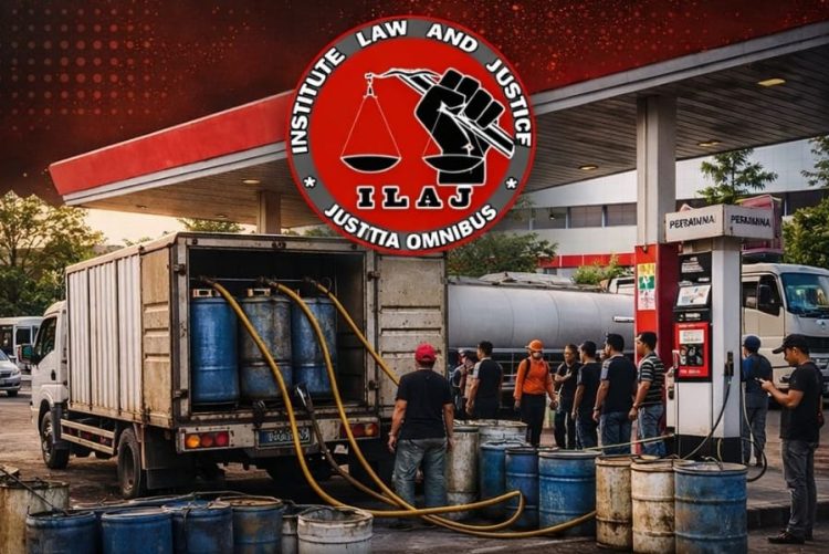 Ilustrasi dugaan praktik penyalahgunaan distribusi BBM solar bersubsidi di SPBU