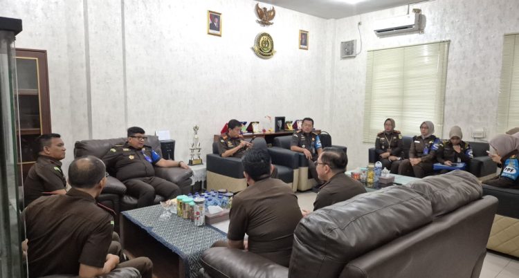 Kejagung RI saat berada di Kejari Simalungun ( Humas Kejari Simalungun)