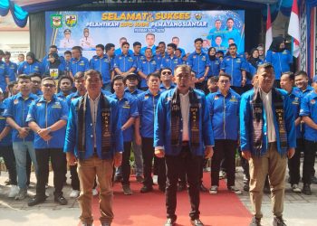 Acara saat pelantikan Kepengurusan KNPI Siantar.