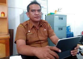 Kepala Dinas PRKP Kota Pematangsiantar Robert Sitanggang ( Herry Sinaga )