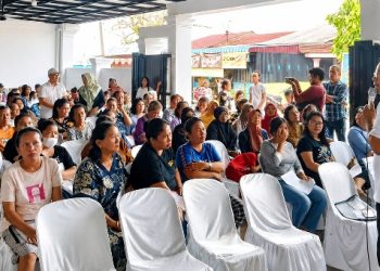 Metro Bodyart Hutagaol, dalam kegiatan Sosialisasi Produk Hukum Daerah Kota Pematangsiantar Tahun 2026 terkait Peraturan Daerah (Perda) Nomor 3 Tahun 2026 tentang Insentif Tenaga Pendidik pada Pendidikan Nonformal Bidang Keagamaan ( Herry Sinaga )