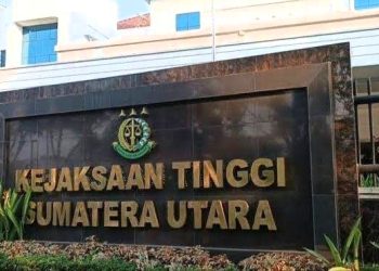 Kantor Kejaksaan Tinggi Sumatera Utara.