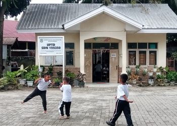 Lokasi sekolah SDN 122350 Siantar ( Herry Sinaga )