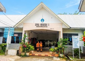 Sekolah SMA Negeri I Pematangsiantar. ( Herry Sinaga )