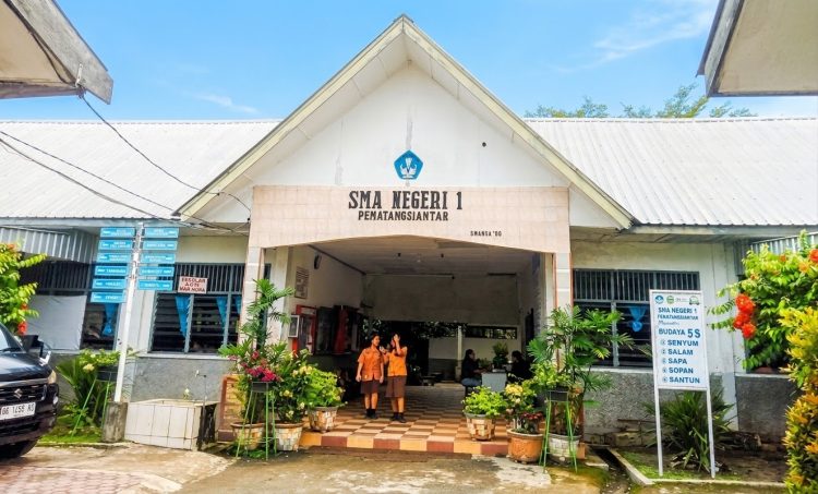 Sekolah SMA Negeri I Pematangsiantar. ( Herry Sinaga )