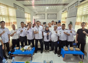 Pihak Kejari Simalungun saat gelar program Jaksa Garda Desa (Jaga Desa) dan pendampingan hukum. ( Humas Kejari Simalungun )