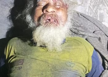 Pria tua tanpa identitas yang ditemukan meninggal dunia. ( Humas Polres Simalungun )