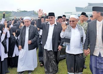 Peringatan Hari Santri yang dilaksanakan oleh Pemkab Simalungun. ( Diskominfo Simalungun )