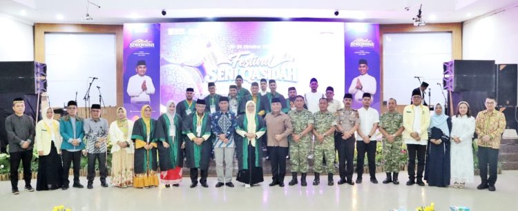Pembukaan Festival Seni dan Qasidah di Simalungun. ( Diskominfo Simalungun )