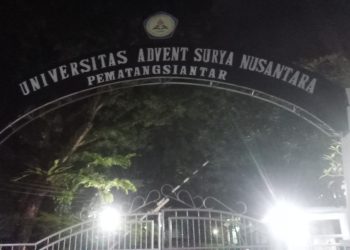 Kampus Universitas Advent Surya Nusantara, Kota Pematangsiantar. ( Herry Sinaga )